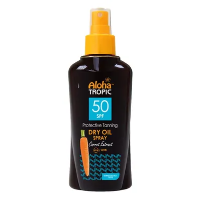 Produktbild von Aloha Tropic Sonnenöl mit Karottenöl LSF50 200 ml / 40953
