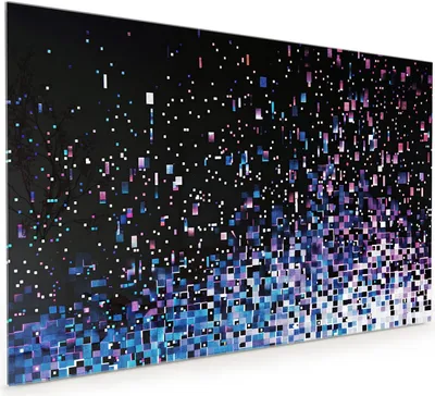 Produktbild von Küchenrückwand Spritzschutz Glas mit Motiv Pixelmuster 40 x 40 cm