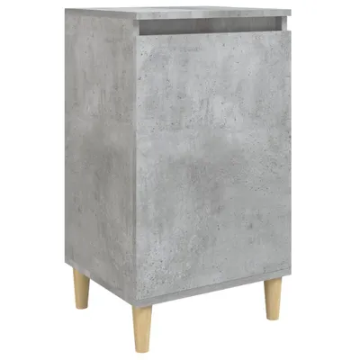 Produktbild von Nachttisch Betongrau 40x35x70 cm Holzwerkstoff