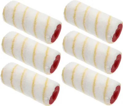 Produktbild von Farbrolle Polyacryl 13mm 6x Ersatzrollen 18 cm
