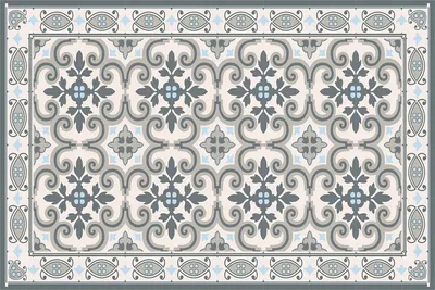 Produktbild von Terrassenmatte Dekoration Muster talavera 150x225 cm