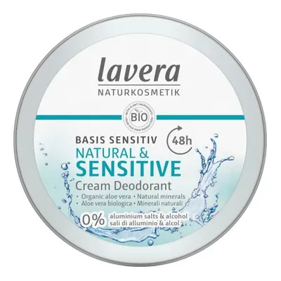 Produktbild von lavera Basis Sensitive Creme-Deodorant fr empfindliche Haut 50 ml