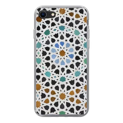 Produktbild von MuchoWow® Handyhülle Schutzhülle Hülle für iPhone 8 Ein marokkanisches Mosaikdetail Silikon Softcase Handy Hülle - Schutzhaube