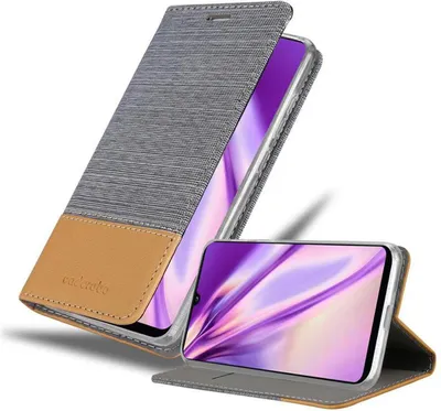 Obrázek produktu pro Cadorabo pouzdro pro Samsung Galaxy A31 Protective Case in Grey Pouzdro na mobilní telefon Book Case Cover