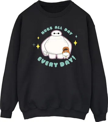 Produktbild von Disney - "Big Hero 6 Everyday" Sweatshirt für Herren BI15547 (XL) (Schwarz)