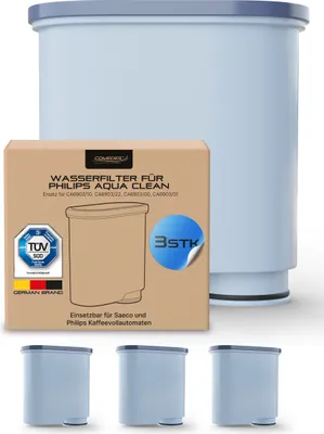 Produktbild von 3er Set Comedes Wasserfilter einsetzbar statt CA6903/22 AquaClean