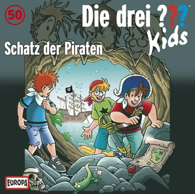 Produktbild von CD Die drei ??? Kids 50 Schatz der Piraten