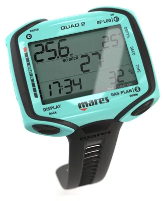 Immagine prodotto di Computer subacqueo Mares Quad 2 Blu Blu Taglia Unica