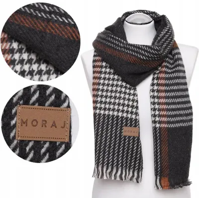 Produktbild von MORAJ Eleganter Herren Schal - Warm, Kariert, Modisch