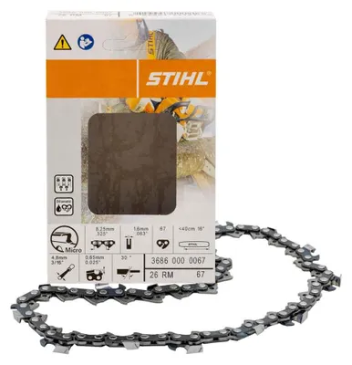 Produktbild von Stihl 36860000067 Ersatzkette RAPID MICRO 26RM 3686/67 Lдnge 40 cm