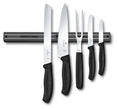 Produktbild von Victorinox Magnetic Knife Bar, Schwarz, 30 mm, 350 mm, 22 mm