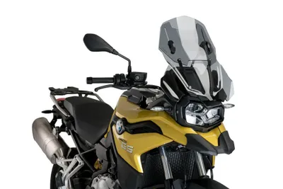 Produktbild von Puig Touring Bmw F750gs 2018 Hohe Windschutzscheibe Silber  Silber One Size