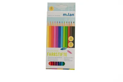 Obrázek produktu pro Barevná tužka šestihranná, krabička 12 ks, 3 mm, různorodá