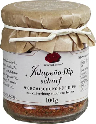 Obrázek produktu pro Kořenící směs jalapeño dip hot jar 100g