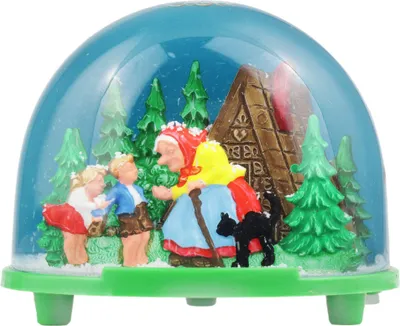 Produktbild von Schneekugel Schüttelkugel Märchen Hänsel und Gretel Schneegestöber