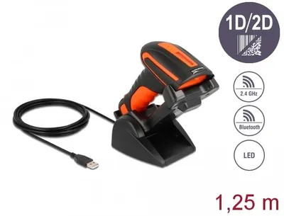 Produktbild von Delock Barcode-Scanner - Handgerät - 120 Scans/Sek.