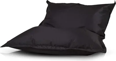 Produktbild von Ecopuf, Sako, Sitzkissen Sessel Bean Bag, Sitzsack, Innen und Außen, Schwarz Nc14, 170x135cm