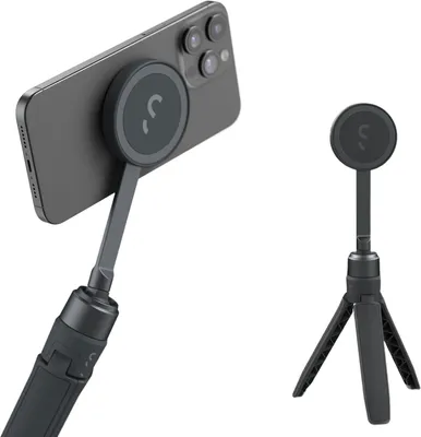 Produktbild von ShiftCam SnapStand Mini, Smartphone, Grau, Jede Marke, Aluminium, 35°, 29,5 cm