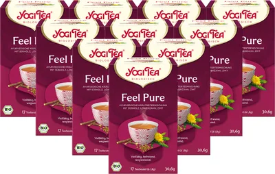 Produktbild von 10 xYOGI TEA Feel Pure | 10 x 30,6g
