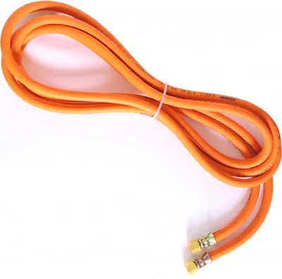 Produktbild von Hochdruck HD-Schlauch orange 5 oder 10 m Propan Gas Gasschlauch Gasflasche 5 11