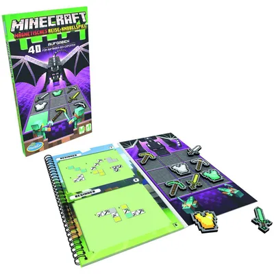 Obrázok produktu pre ThinkFun Minecraft – Das magnetische Reisespiel, Kartová hra, Dedicated (proprietary), 8 rok / roky