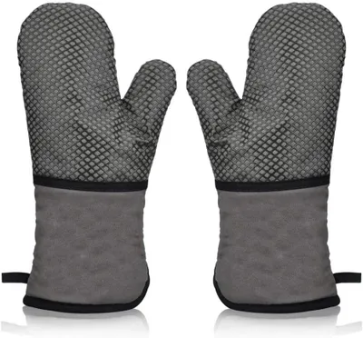 Produktbild von Ofenhandschuh Hitzebeständig Topfhandschuhe Topflappen Handschuh,BBQ Backofen Handschuhe,Grillhandschuhe Backhandschuhe Kochhandschuhe