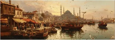 Zdjęcie produktu dla ANATOLISCHES Panoramapuzzle Stern Istanbul 1000 dlks
