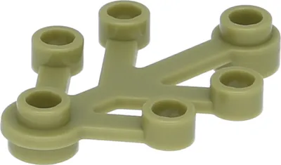 Zdjęcie produktu dla 250x Element roślinny LEGO 4x3, oliwkowy