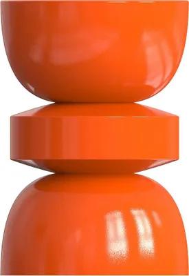 Produktbild von Hilfstisch aus Metall - Orange - TUVAMI