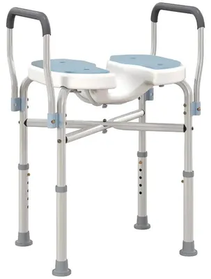 Produktbild von Duschstuhl, höhenverstellbar, rutschfestes Design, T1003-01-10885