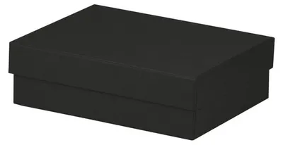 Produktbild von Geschenkverpackung Boxline 140x190x60mm Schwarz