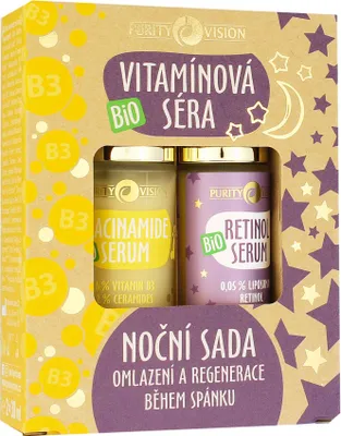 Produktbild von Reinheit Vision BIO Vitamin SET Niacinamid Serum 30ml + Retinol Serum 30ml