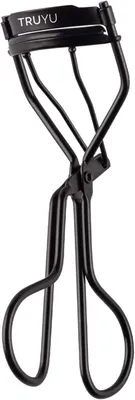 Imagen del producto de Pinza para pestañas de acero al carbono, color mate, de calidad profesional, para uso en los ojos