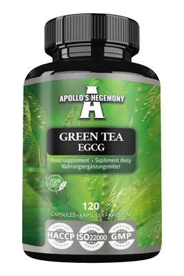 Image de Extrait de thé vert 500 mg - 120 gélules végétaliennes