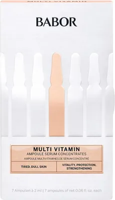 Immagine prodotto di Babor Ampoule Concentrates Multi Vitamin 7x2ml- ampolle concentrate pelle spenta