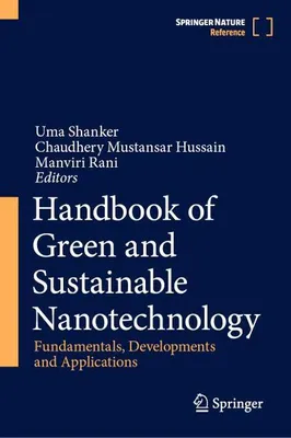 Obrázok produktu pre Handbook of Green and Sustainable Nanotechnology