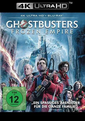 Produktbild von PLAION Ghostbusters: Frozen Empire (4K-UHD+Blu-ray), Film, Blu-ray, Deutsch, Englisch, Französisch, Spanisch, 116 min, Ghostbusters: Frozen Empire, Abenteuer