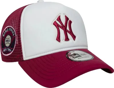Obrázok produktu pre NEW ERA NEW YORK YANKEES MLB WORLD SERIES DARK RED 9FORTY E-FRAME TRUCKE Biela