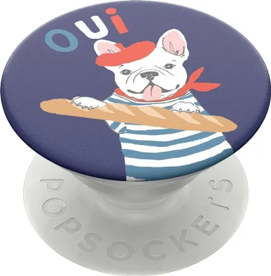 Image de PopSockets Frenchie - Support PopGrip Coloré KP32853