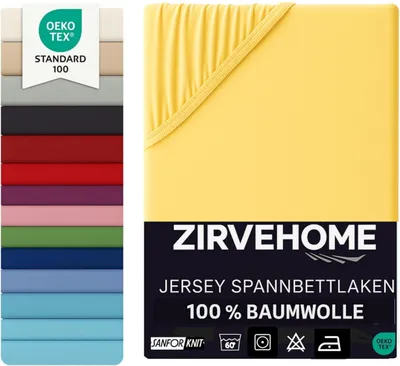 A stack of folded sheets in various colors is shown on the left, with a single yellow sheet prominently displayed on the right, featuring product branding and information.