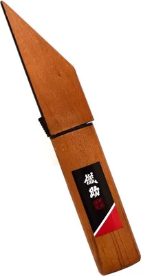 Image de Couteau de type japonais Kiridashi avec étui en bois
