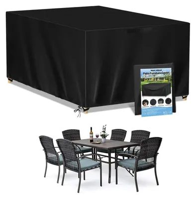 Produktbild von Gartenmöbel Abdeckung Wasserdicht 420D Oxford Anti-UV Reißfest Rechteckig 160x130x90cm