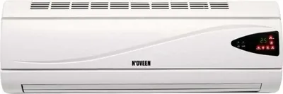 A white N'oveen split wall heater is shown against a white background.