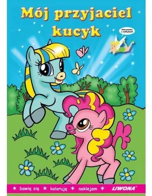 Image de Mój Przyjaciel Kucyk Kolorowanka z Naklejkami Książka dla Dzieci