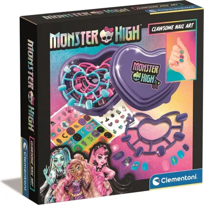 Produktbild von Clementoni Monster High Nageldekorationen 50880