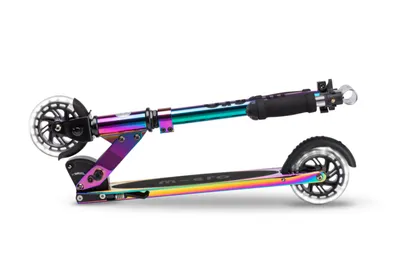 Produktbild von micro Scooter | Cityroller mit Leuchtrollen | faltbar | micro sprite LED neochrome