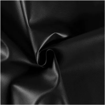Oekoleder Kunstleder Zuschnitt ab 50x140cm Lederimitat 450g/m² schwarz