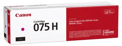 Zdjęcie produktu dla Canon 075 H, 2500 stron(y), Purpurowy, 1 szt.
