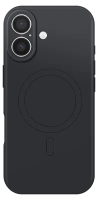 Produktbild von Akashi, MagSafe Hülle für iPhone 17 Silikon Soft Touch Flexibel Stoßfest, Schwarz