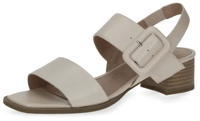 Produktbild von Caprice Damen Sandale Slingback Leder 9-28211-20, Größe:38 EU, Farbe:Beige